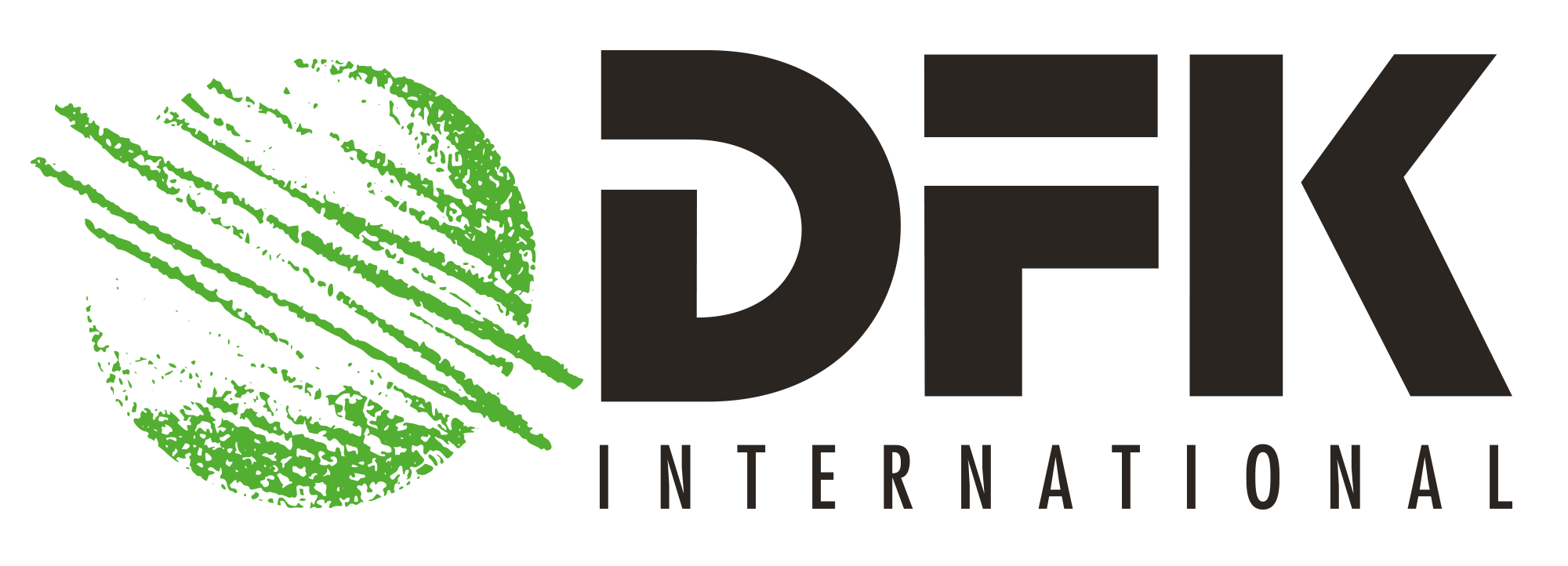 Dfk. DFK logo.