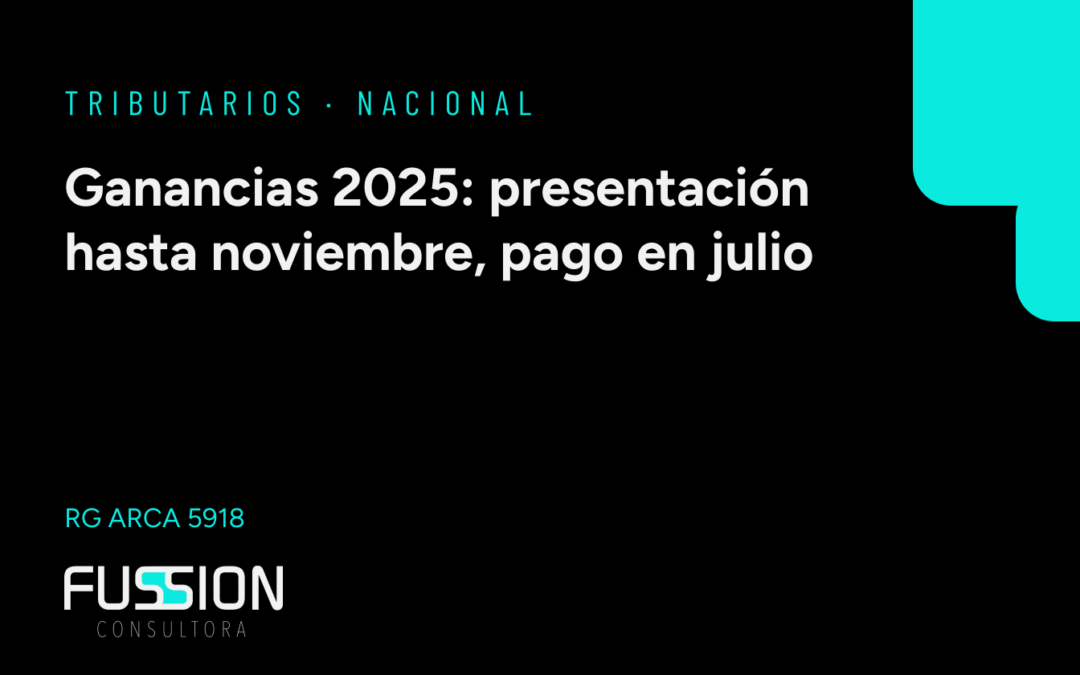 ARCA prorroga la presentación de Ganancias 2025 para personas humanas y sucesiones indivisas